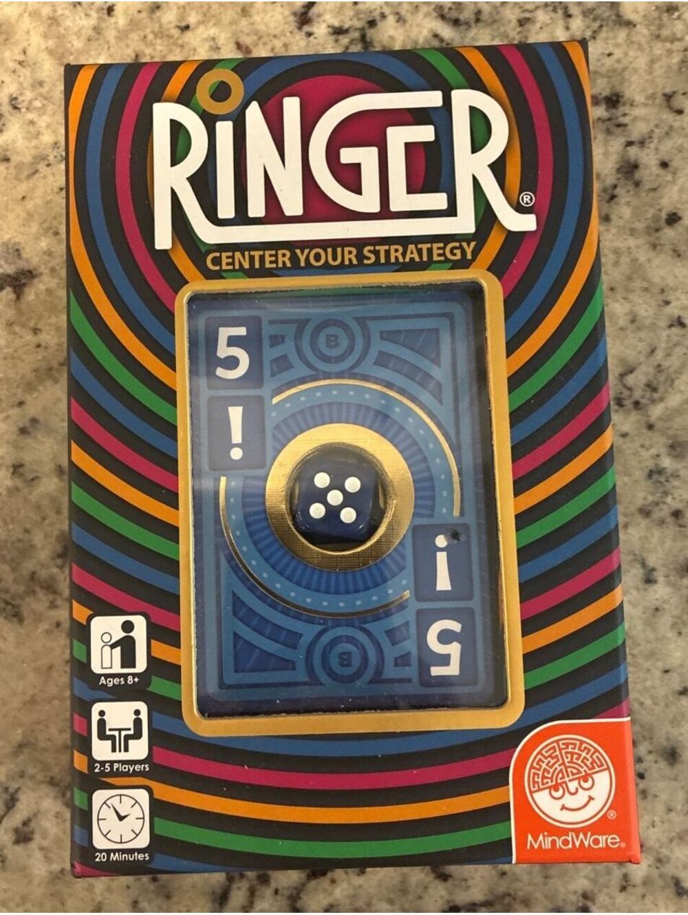 Ringer Board Game - Center Your Strategy - Ages 8+
